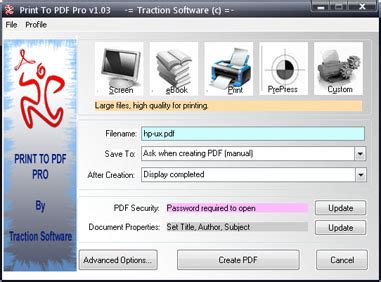gratis pdf printer installeren.